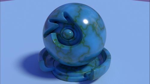 'Polished Stone' PBR preview image